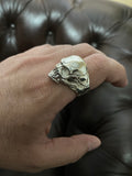 Anillo Calavera de Plata