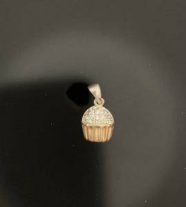 Dije Cup Cake de Plata .925