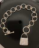 Pulsera Bolsa Plata